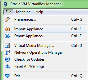 Importing the HDP Appliance